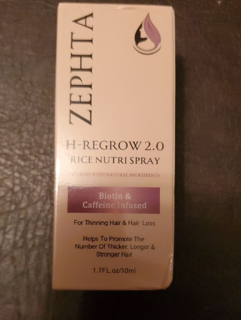 Zephta H-Regrow 2.0 Rice Nutri  Hair Regrow Spray - Picture 3 of 3